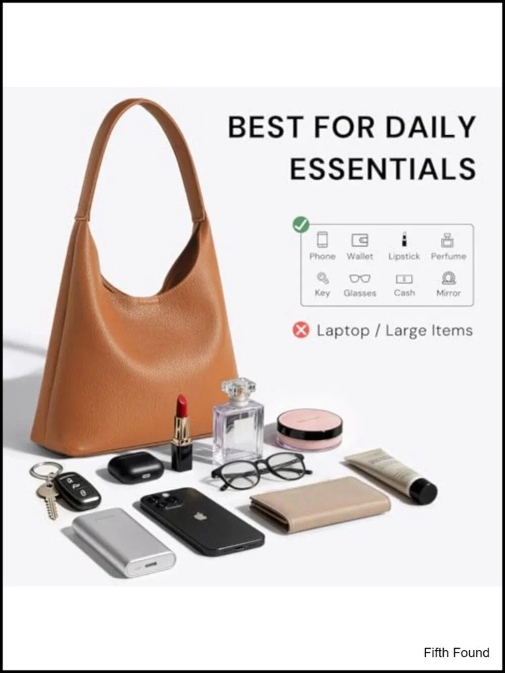 Vegan leather slouchy hobo shoulder bag, 11